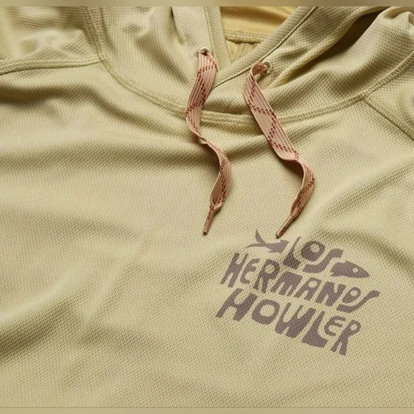 HOWLER BROTHERS MENS LOGGERHEAD HOODIE PISTACHIO - Picture 3 of 4